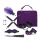 RS Soiree Kinky Me Softly - BDSM suvaržymų rinkinys - violetinė (7 dalių)