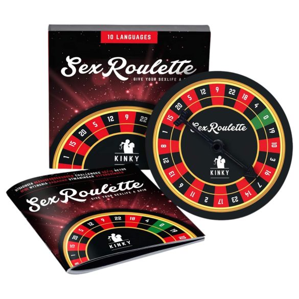 Sex Roulette Kinky - erotinis žaidimas poroms - 10 kalbų