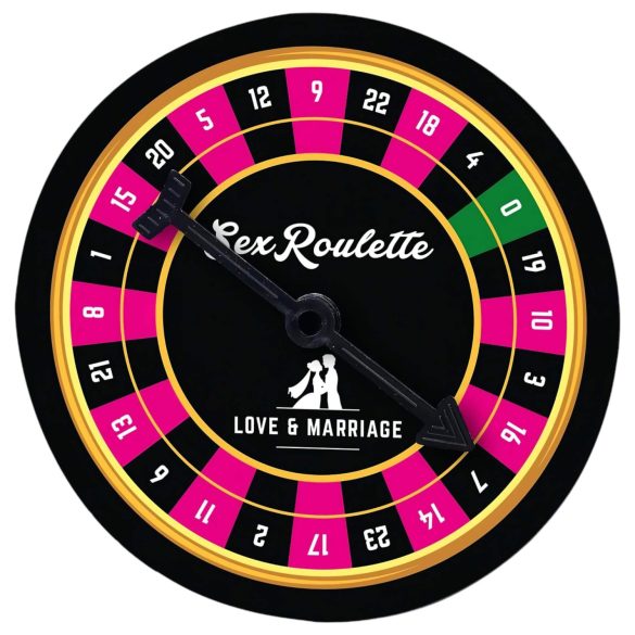 Sex Roulette Love & Married - sekso stalo žaidimas poroms - 10 kalbų