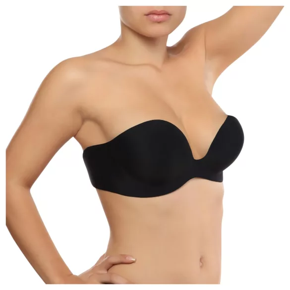 Bye Bra Gala B - paslėpta push-up liemenėlė - juoda