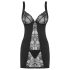 Obsessive Heartina - naktiniai ir stringai (juodi) - L/XL