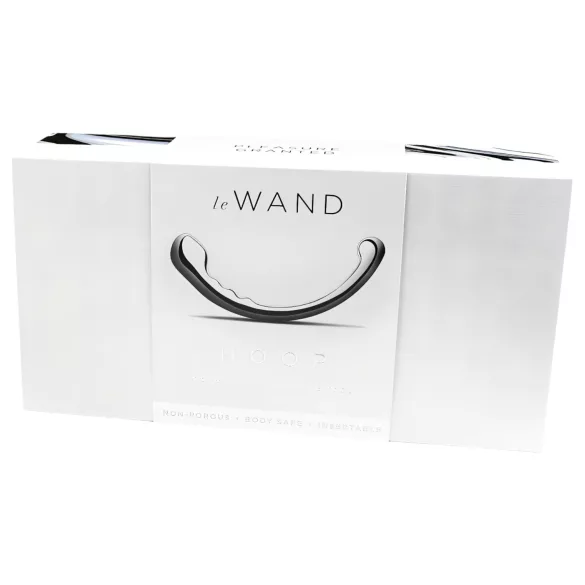 Le Wand - dvigubas dildo - nerūdijantis plienas - sidabrinis