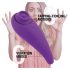 FEELZTOYS Femmegasm - įkraunamas 2in1 klitorio vibratorius (violetinis)