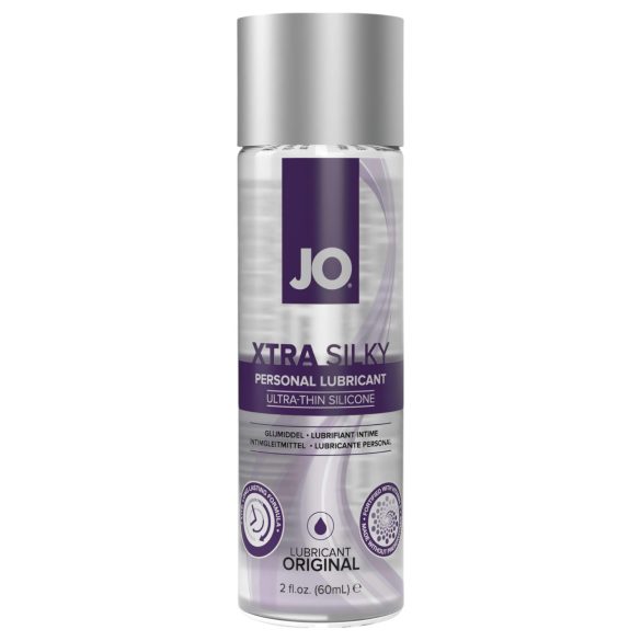 System JO Xtra Silky - silikoninis lubrikantas su vitaminu E (60ml)