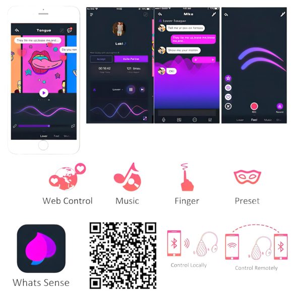 Magic Motion Sundae - vibruojantis kiaušinėlis - įkraunamas - raudonas