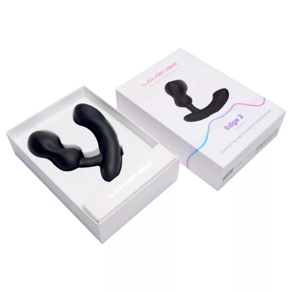 LOVENSE Edge 2 - išmanus prostatos vibratorius (juodas)