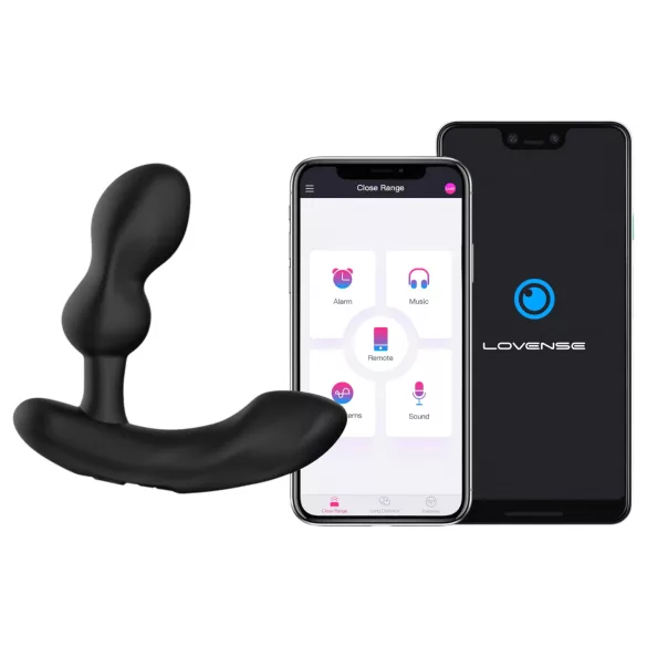 LOVENSE Edge 2 - išmanus prostatos vibratorius (juodas)