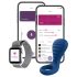 OHMIBOD Bluemotion Nex 3 - išmanioji vibracinė varpos žiedas (mėlynas)