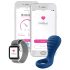 OHMIBOD Bluemotion Nex 3 - išmanioji vibracinė varpos žiedas (mėlynas)