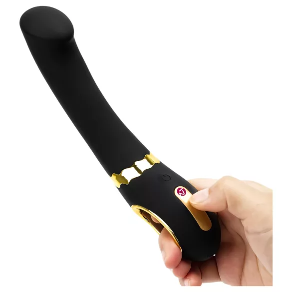 Nomi Tang Getaway Plus 2 - įkraunamas G-taško vibratorius (juoda-aukso)