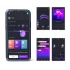 Magic Motion Rise - programėle valdoma vibruojanti penio žiedas vyrams (žalias)