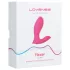 LOVENSE Flexer Panty - įkraunamas 2 in 1 vibratorius (rožinis)