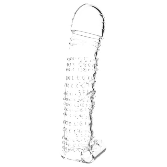 Lonely - vibruojantis dygliuotas penio movas - permatomas