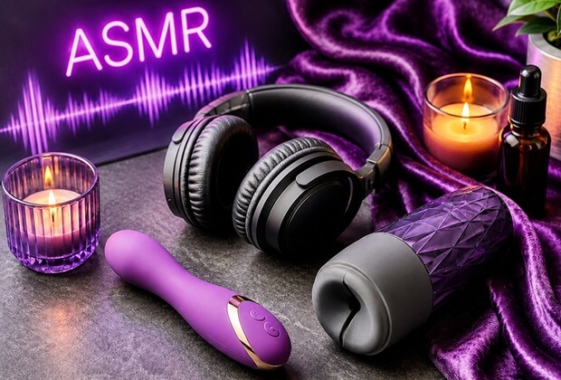 ASMR seksas: kaip naudoti garsą, prisilietimus ir sekso žaislus?