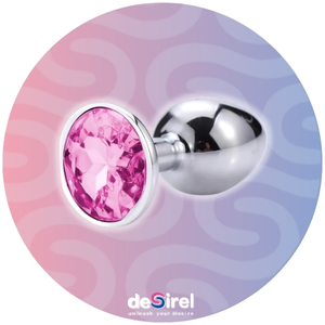 Desirel Pink Jewel analinis kaištis S, M ir L | Desirel sex shop